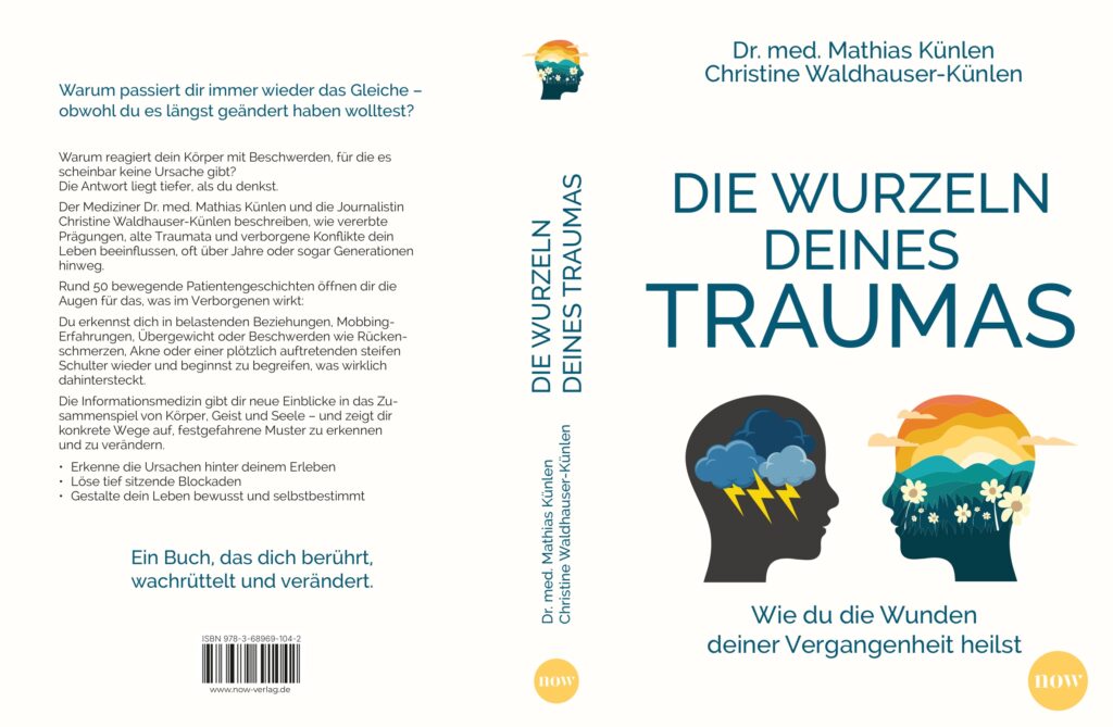 Buchcover „Die Wurzeln deines Traumas“ von Mathias Künlen und Christine Waldhauser-Künlen